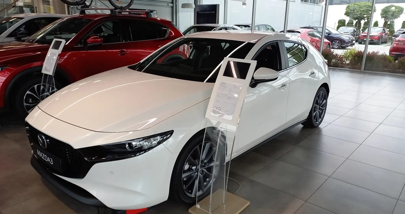 Mazda 3 cena 123200 przebieg: 1, rok produkcji 2023 z Łasin małe 29